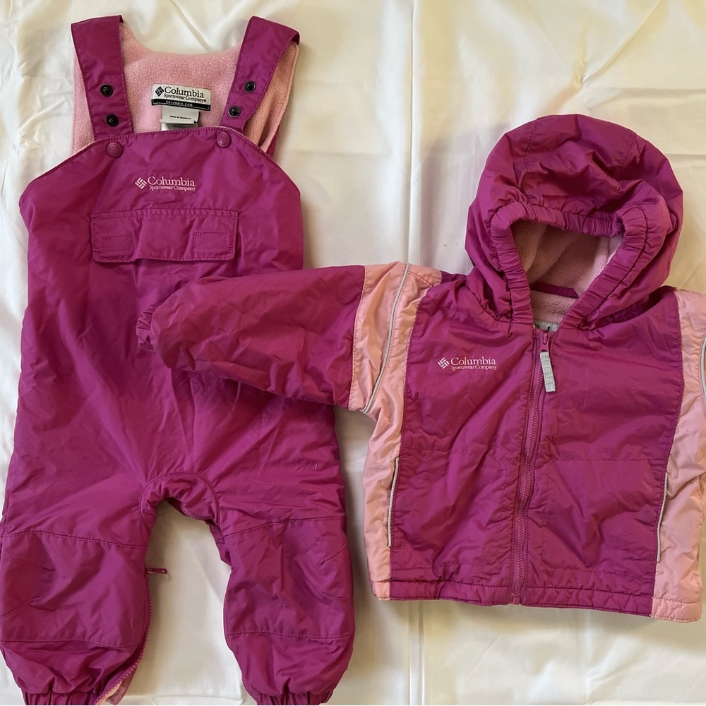 Columbia Infant Winter Coat & Snowpants/Coveralls